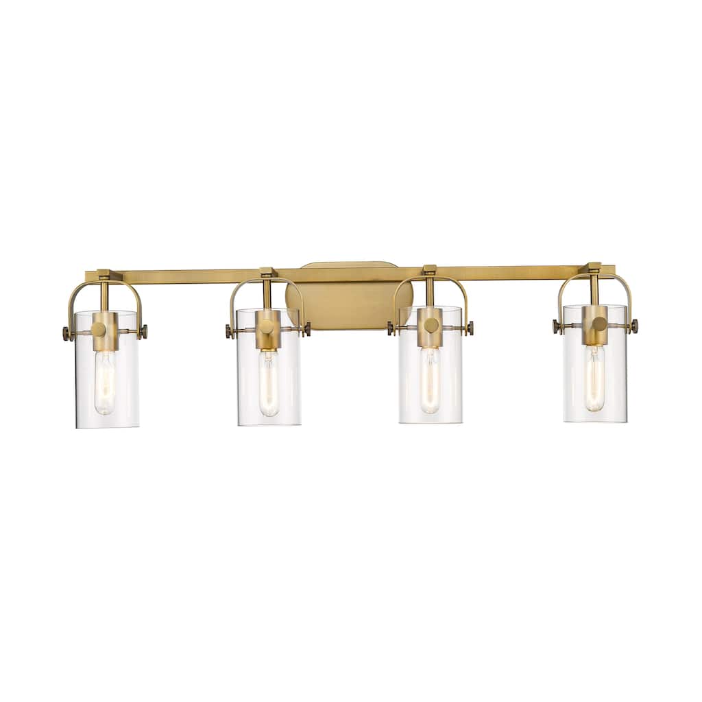 Innovations Lighting 423-4W-11-35 Pilaster Vanity Pilaster 4 Light 35"