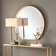 preview thumbnail 3 of 3, Uttermost Cabell 40" X 42" Round Contemporary Gold Vanity Bathroom