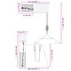 preview thumbnail 4 of 19, vidaXL Swing Set Outdoor Backyard Wooden Playground Equipment for Kids Age 3-8