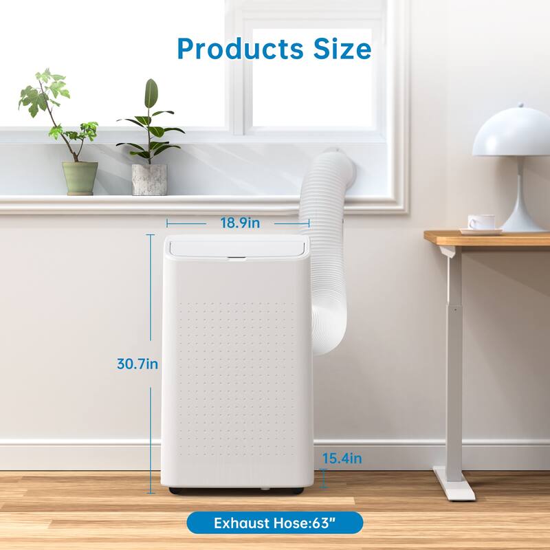 15,000Btu Portable Air Conditioner, Cools up to 850 Sq. Ft