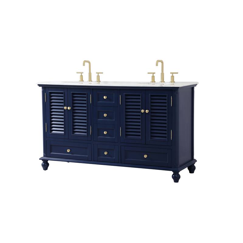 Core 60 Inch Double Bathroom Vanity