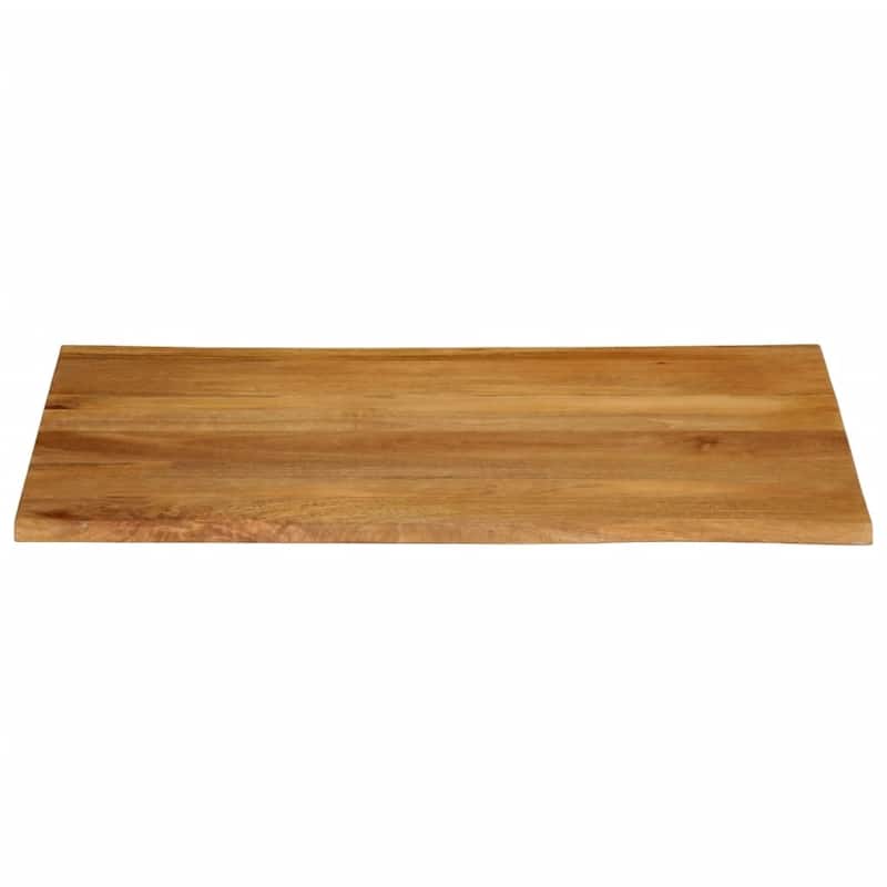 vidaXL Table Top Replacement Board Tabletop Accessory Solid Wood Live Edge