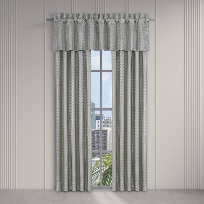 J. Queen New York Metropolitan Cloud Window Panel Pair