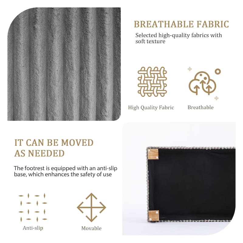 118.4"W Plush Modular Sectional Sofa with Pillows