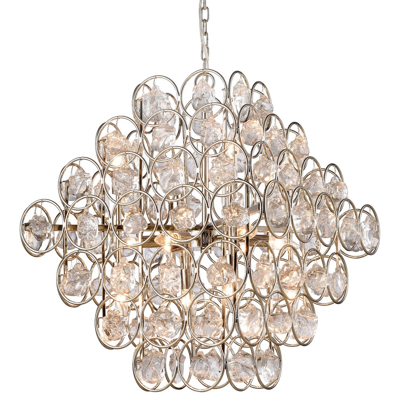 Elk Home D4201  Precious 14 Light 34" Wide Chandelier - Chandeliers For Bedrooms by Overstock.com