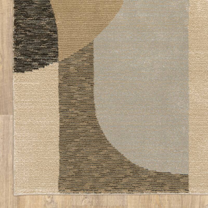 Style Haven Stephan Modern Artdeco Inspired Area Rug On Sale Bed