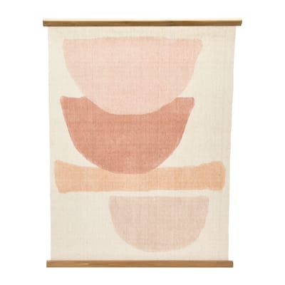 Boho Wood Scroll Wall Decor