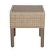 preview thumbnail 4 of 4, Maui Outdoor End Table in Natural Aged Wicker