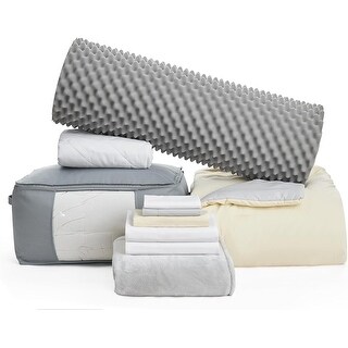 Twin XL College Bedding Package - Basic Dorm Necessities - Bed Bath ...