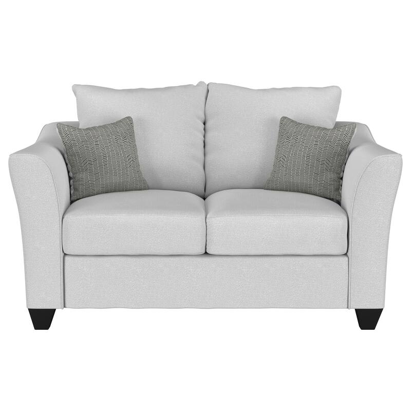Salizar Upholstered Flared Arm Sofa Set