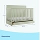 preview thumbnail 14 of 49, Graco Sasha 5-in-1 Convertible Crib with Drawer