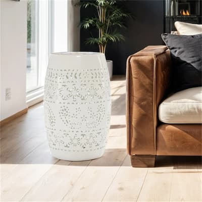 12" Metal Side Table