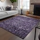 preview thumbnail 63 of 152, Machine Washable Indoor/ Outdoor Chantille Traditional Vintage Floral Rug
