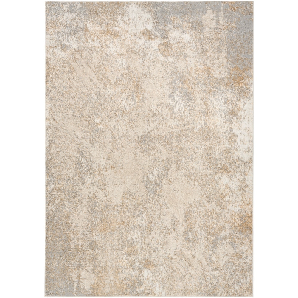 Nourison Ambiance Indoor only Contemporary Abstract Area Rug