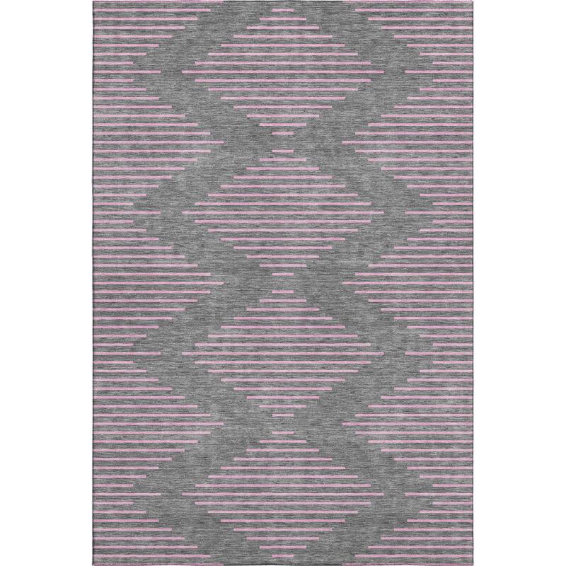 Premium Washable Super Soft Global Stripes Mayfield Rug