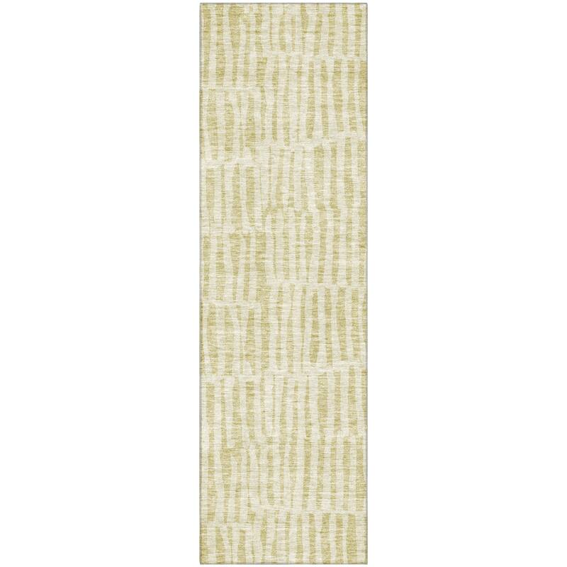 Premium Washable Super Soft Stripe Geo Mayfield Rug