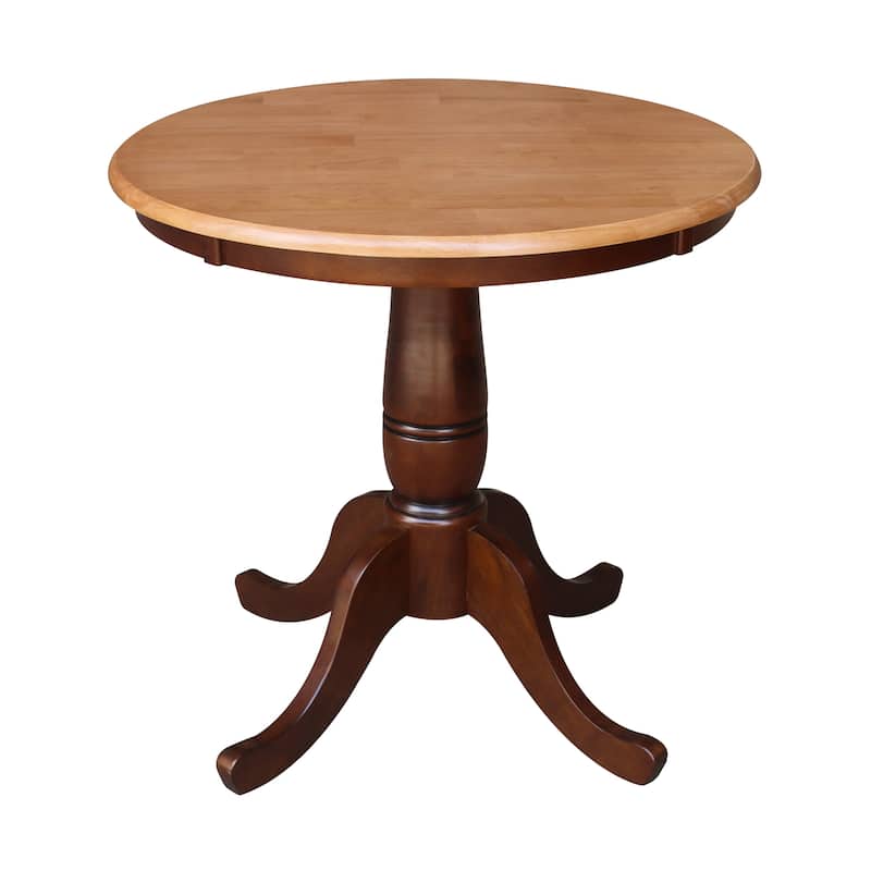 International Concepts 30-inch Round Pedestal Table