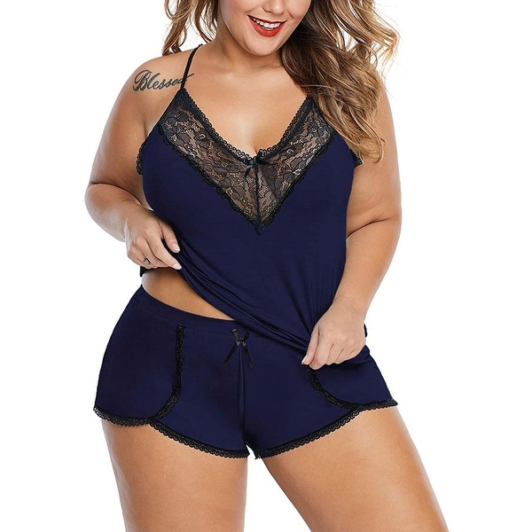Plus size nightwear sets clearance