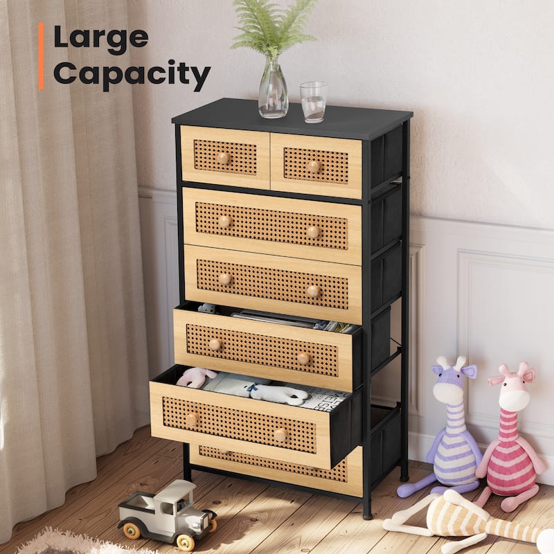 Pellebant 7-Drawer Storage Tower Organizer Chest Dresser