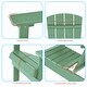 preview thumbnail 77 of 102, BONOSUKI Patio Adirondack Chair w/Cupholder,Weather Resistant-Set of 4