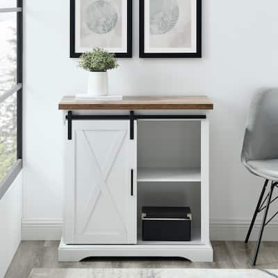 Middlebrook Wind Gap 32-inch Sliding Barn Door Cabinet