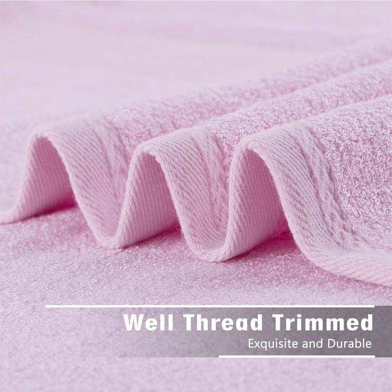 2 Piece Luxury Bamboo Towels Bath Towel Set (27"x54")