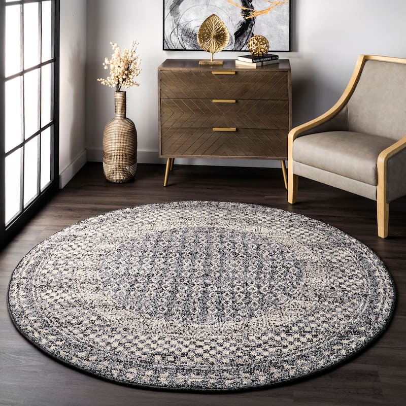 Nuloom Contemporary Faded Diamond Checkers Area Rug
