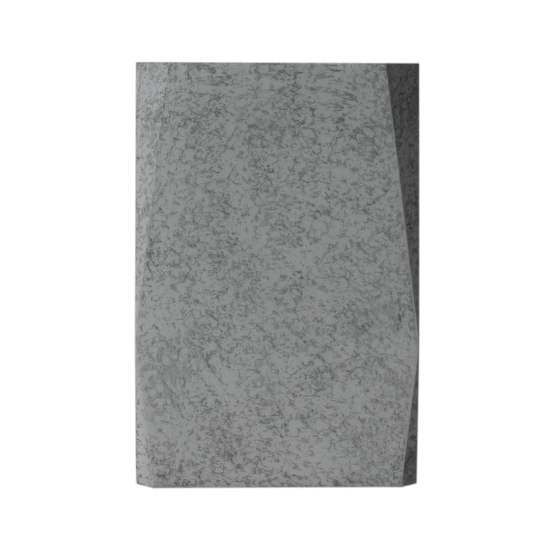 ALFI brand 12" x 8" Concrete Gray Matte Waste Bin for Bathrooms - Grey