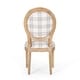 preview thumbnail 10 of 89, Phinnaeus French Country Fabric Dining Chairs (Set of 2) by Christopher Knight Home