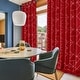 preview thumbnail 15 of 19, Deconovo Pattern Curtain, Black Out Curtains for Bedroom Windows 2 Panel