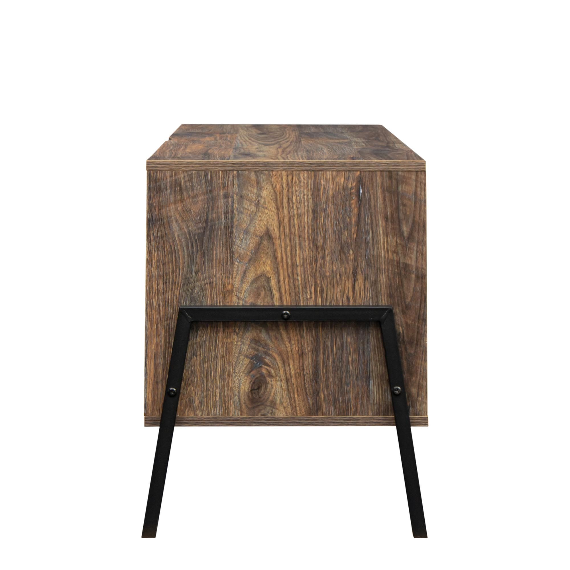 Mid-century modern TV Stand with storage space - Picture 6 of 15