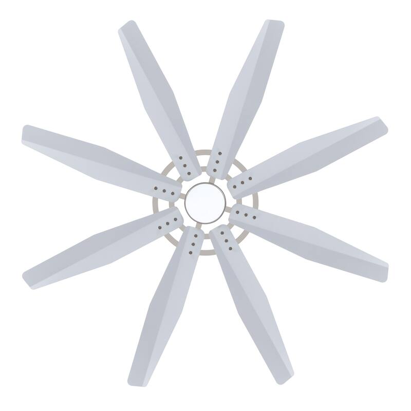 MLiAN 60/72 inch 8 Blades Indoor LED Ceiling Fan with Remote control