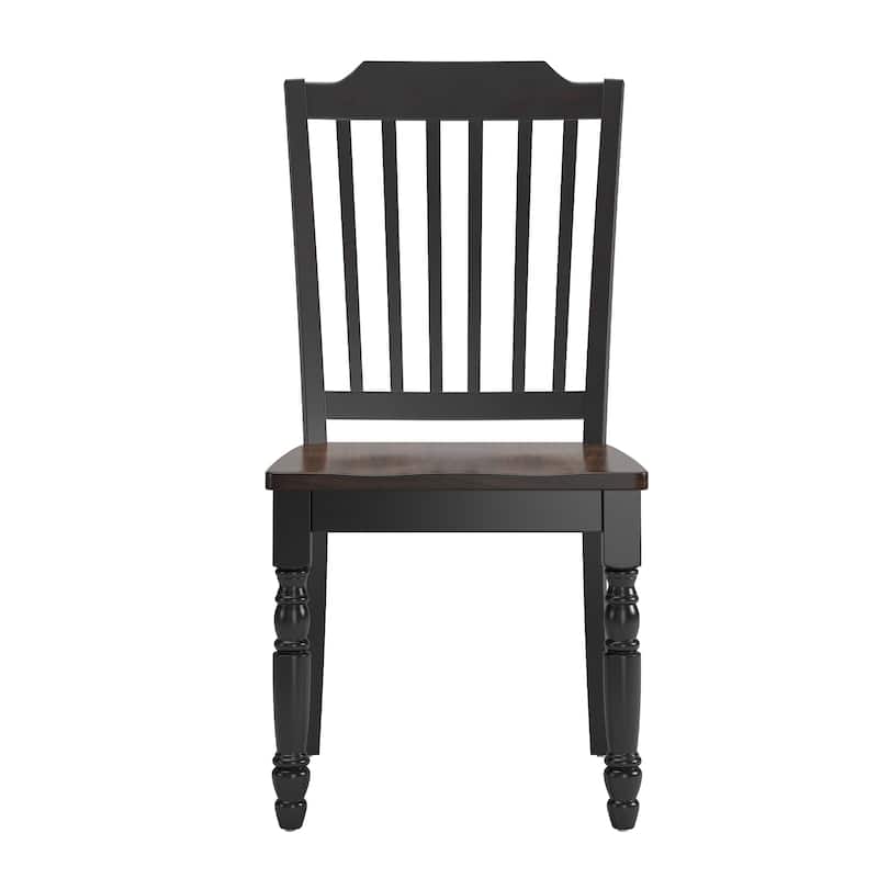 Mackenzie Country Style Two-tone Dining Chairs (Set of 2) by iNSPIRE Q Classic