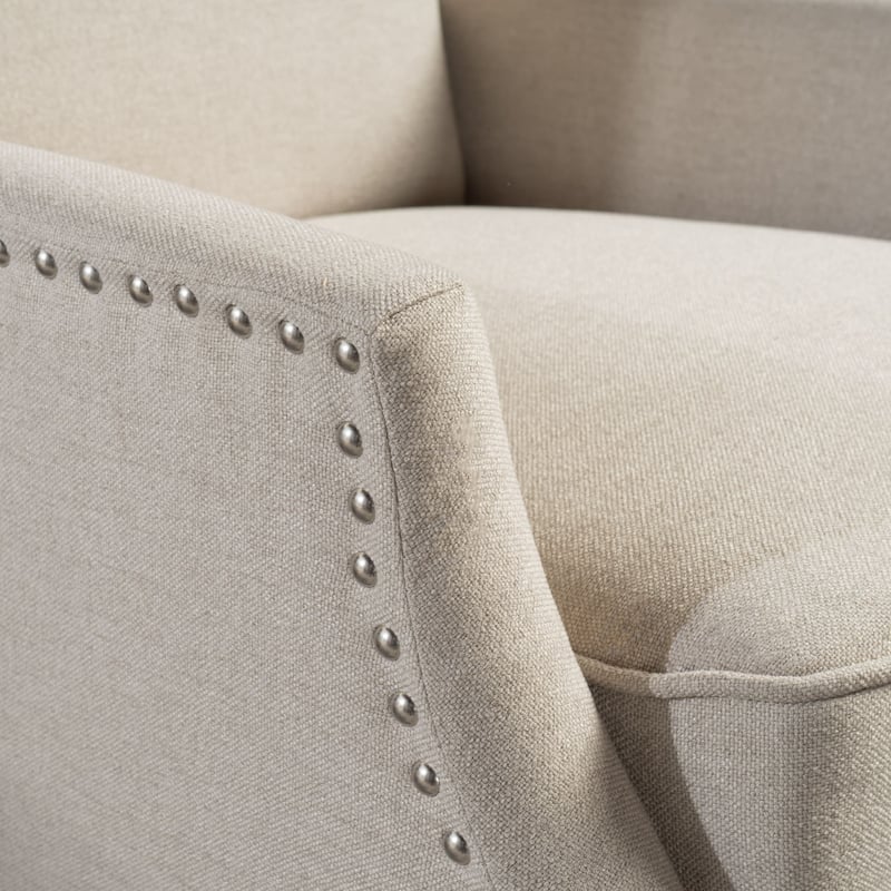 Wescott Wingback Pushback Recliner by Christopher Knight Home