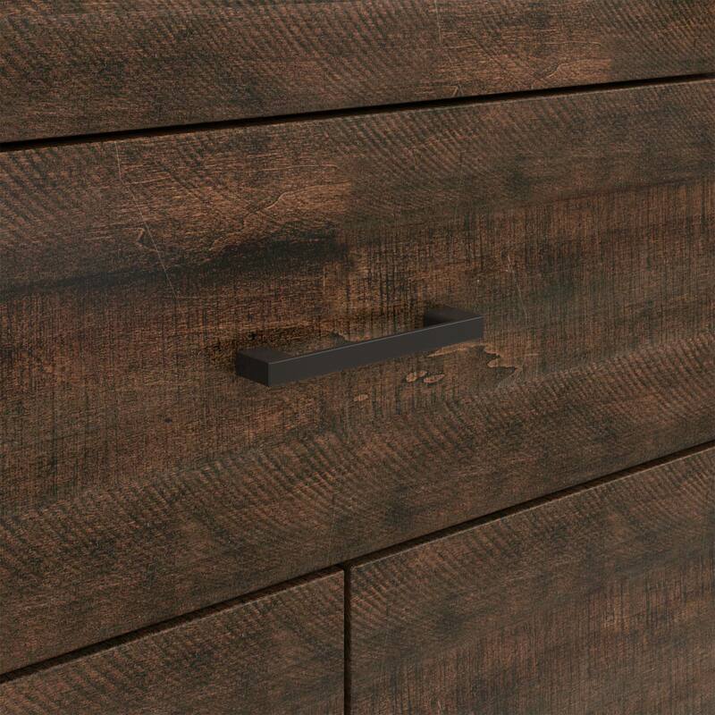 Elegant Wood - grain Nine - drawer Dresser: Spacious Storage, Modern Design & Quality Details