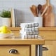 preview thumbnail 34 of 42, DII Artichoke Windowpane Terry Dishtowel (Set of 4)