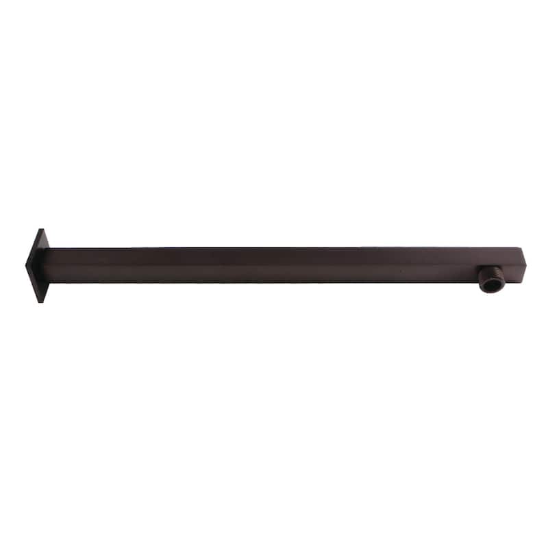 Kingston Brass Claremont 15-3/4-Inch Rain Drop Shower Arm with Flange - Oil Rubbed Bronze