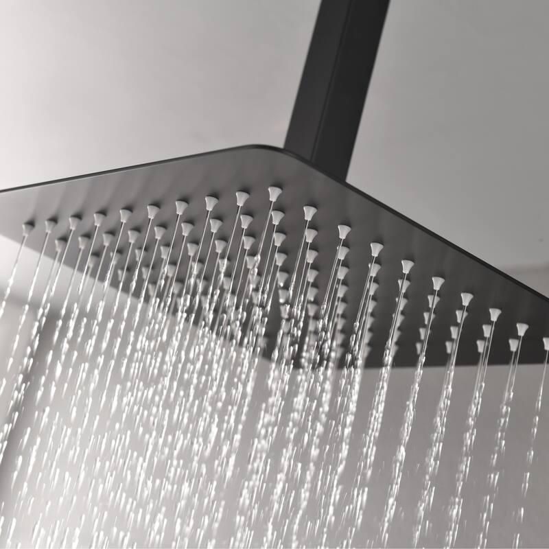 Bathroom Luxury High Pressure Waterfall Rain Shower Head