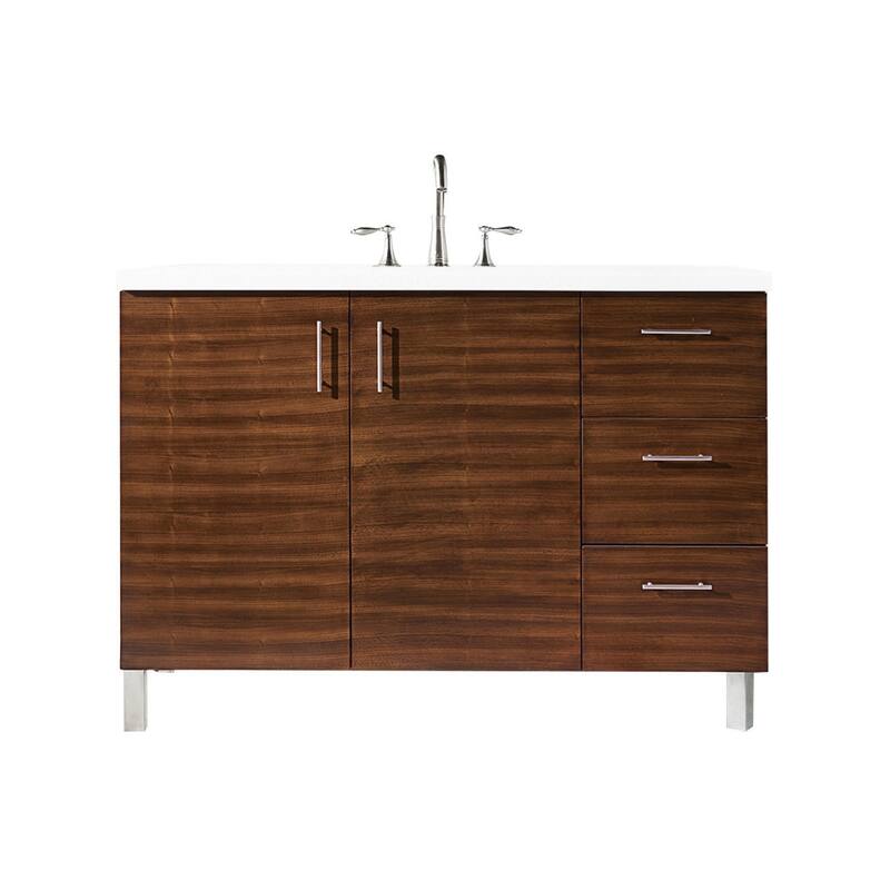 James Martin Vanities 850-V48-3WZ Metropolitan 48" Free Standing