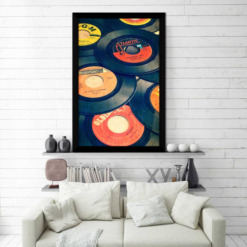 "Old Records" by Edward M. Fielding Print on Acrylic