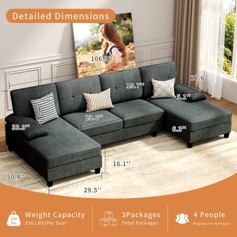 Sectional Sofa Couches for Living Room