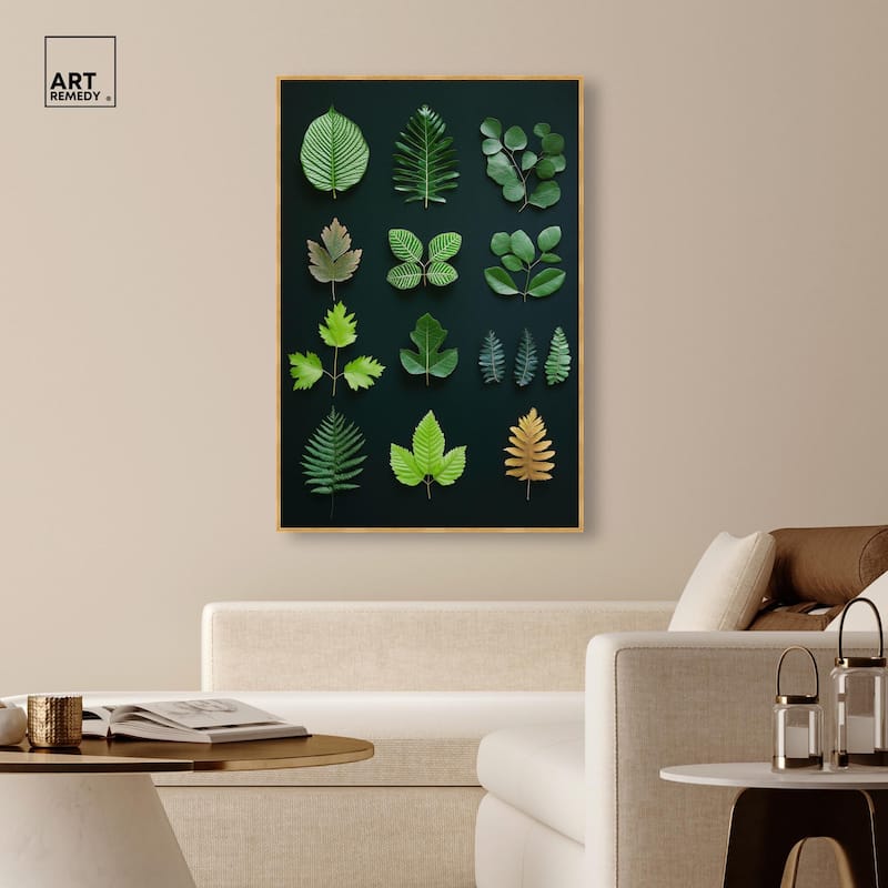 Leaf Library I Canvas by Art Remedy
