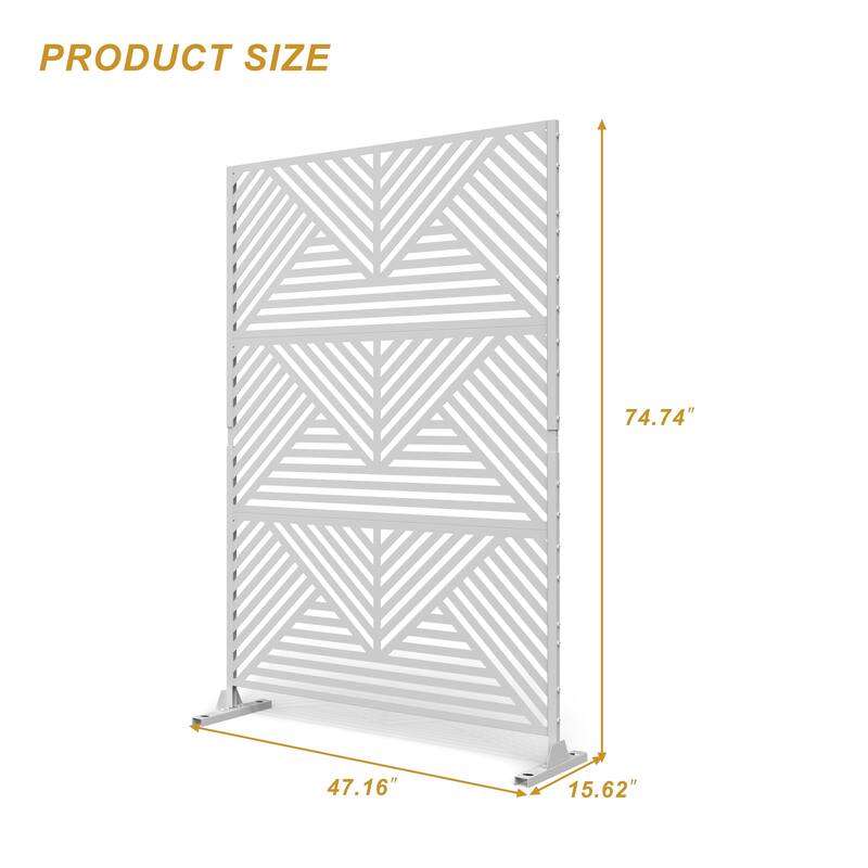 Free Standing Decorative Outdoor Privacy Screen