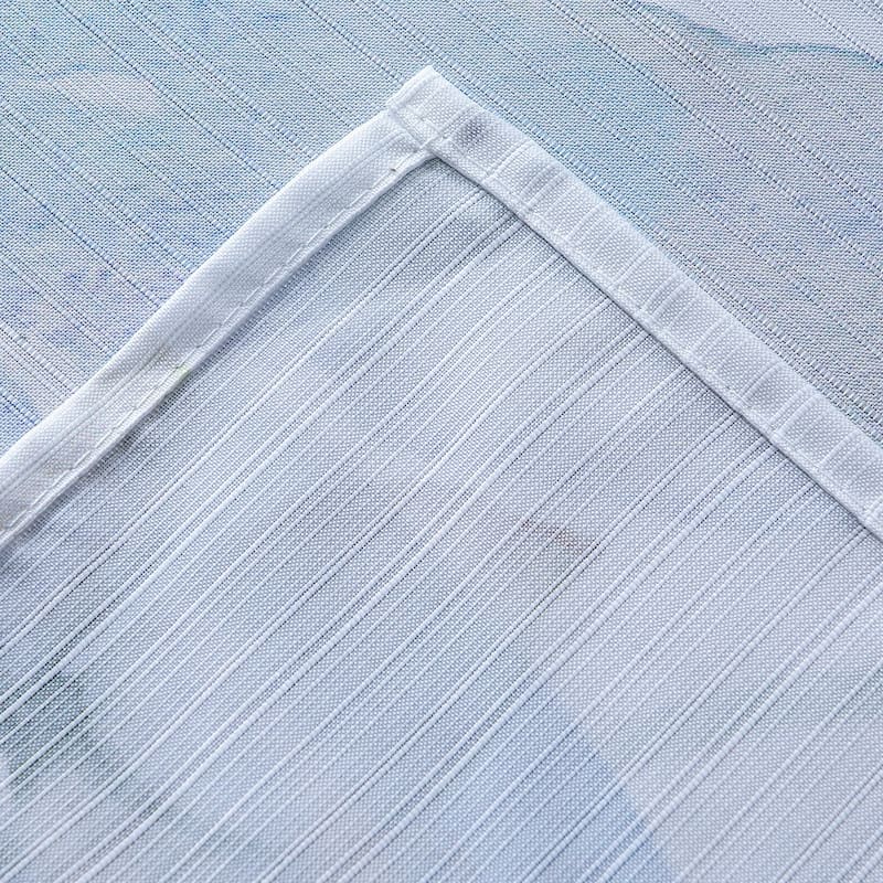 Dainty Home Spring Bloom 3D Textured Fabric Shower Curtain with 12 Metal Rollerball Hooks, 70" x 72"