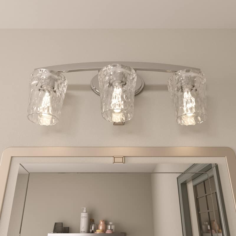 Acroma Modern Bathroom Vanity Light with Art Glass - N/A