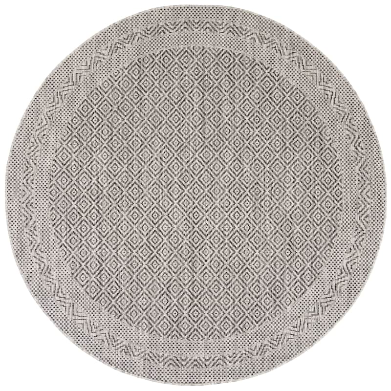 SAFAVIEH Courtyard Shari Indoor/ Outdoor Waterproof Patio Backyard Rug