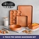 preview thumbnail 2 of 4, Gotham Steel Copper 5 Piece Nonstick Bakeware Set