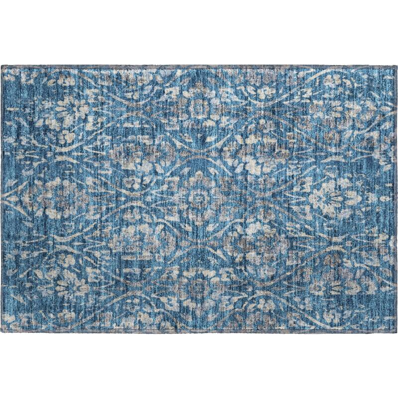 Premium Washable Super Soft Floral Damask Mayfield Rug