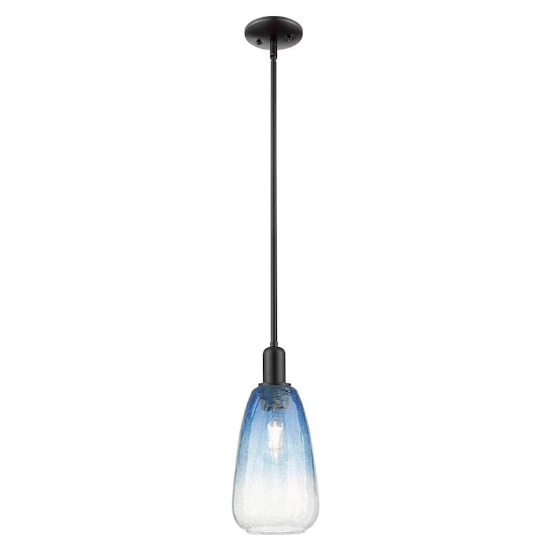 Innovations Lighting Downtown Urban - Brookhaven Almond - 1 Light 6" Stem Hung Mini Pendant