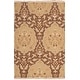 preview thumbnail 2 of 5, SAFAVIEH Indo Handmade Sumak Flatweave Rug 4' x 6' - Brown/Gold - Rectangle